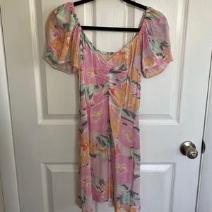 Jen's Pirate Booty Floral Mini Dress